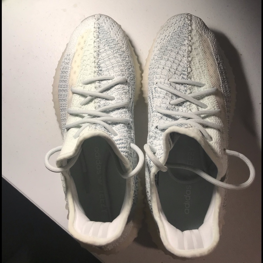 Adidas 350 Boost Cloud White Reflective